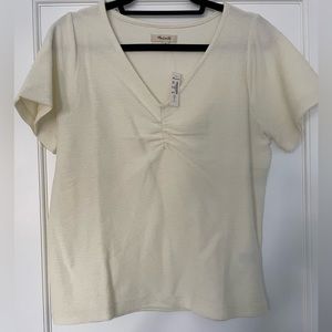 NEW Madewell cream top